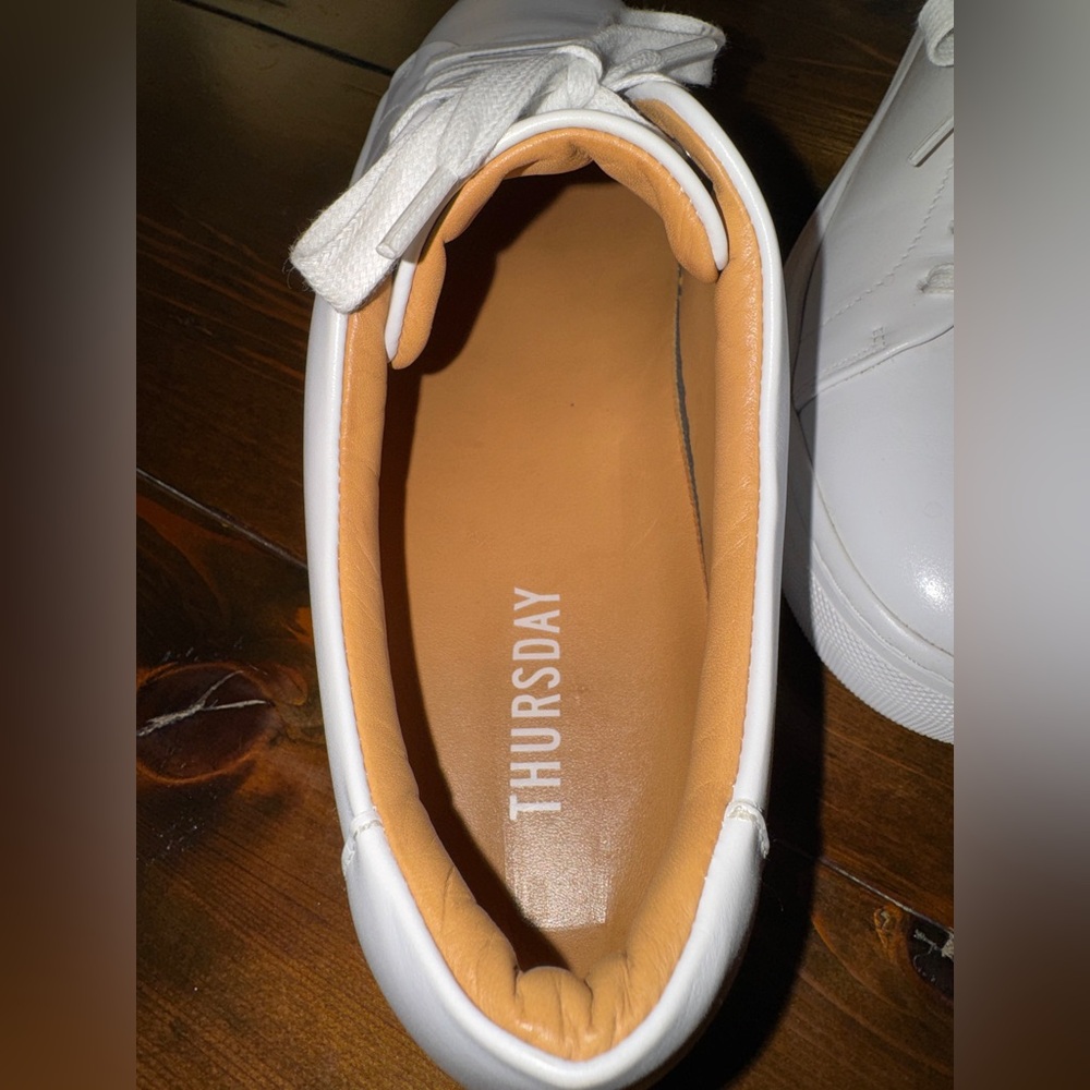 Thursday Boot Company - Premier Low Top in White Leather - Picture 11 of 11
